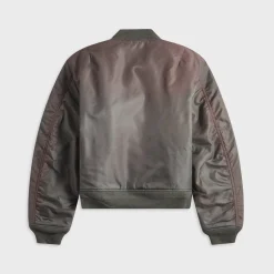Washed Bomber Jacket