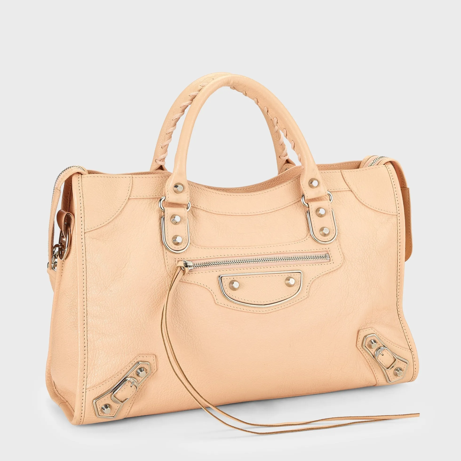 WGACA Balenciaga Agneau Classic Metallic Edge Mini City Bag