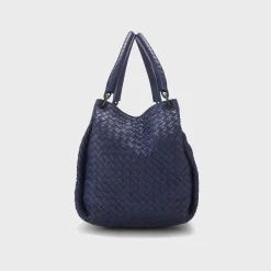 WGACA Bottega Venata Intrecciato Parachute Medium Tote Bag