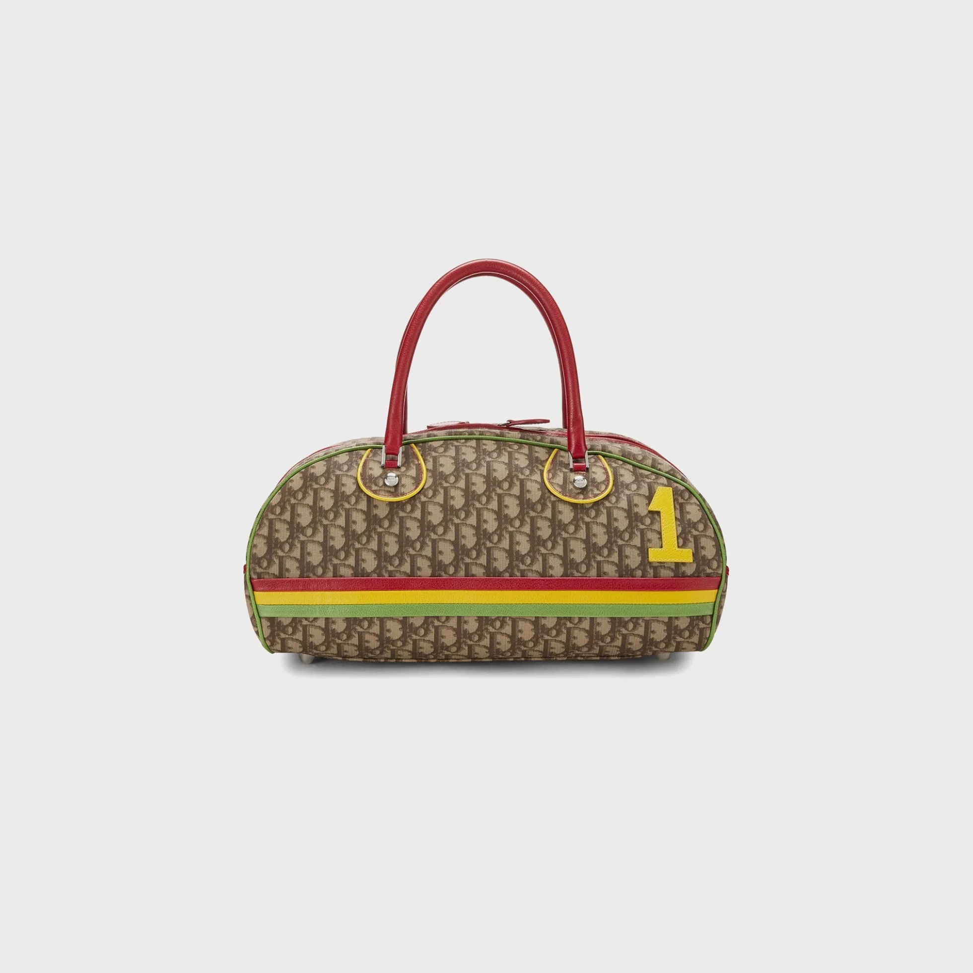 WGACA Dior Coated Canvas Rasta Bowler
