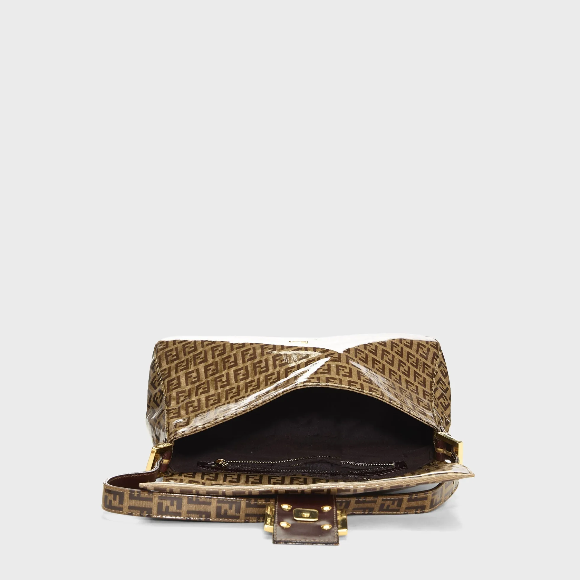 WGACA Fendi Patent Mamma Shoulder Bag