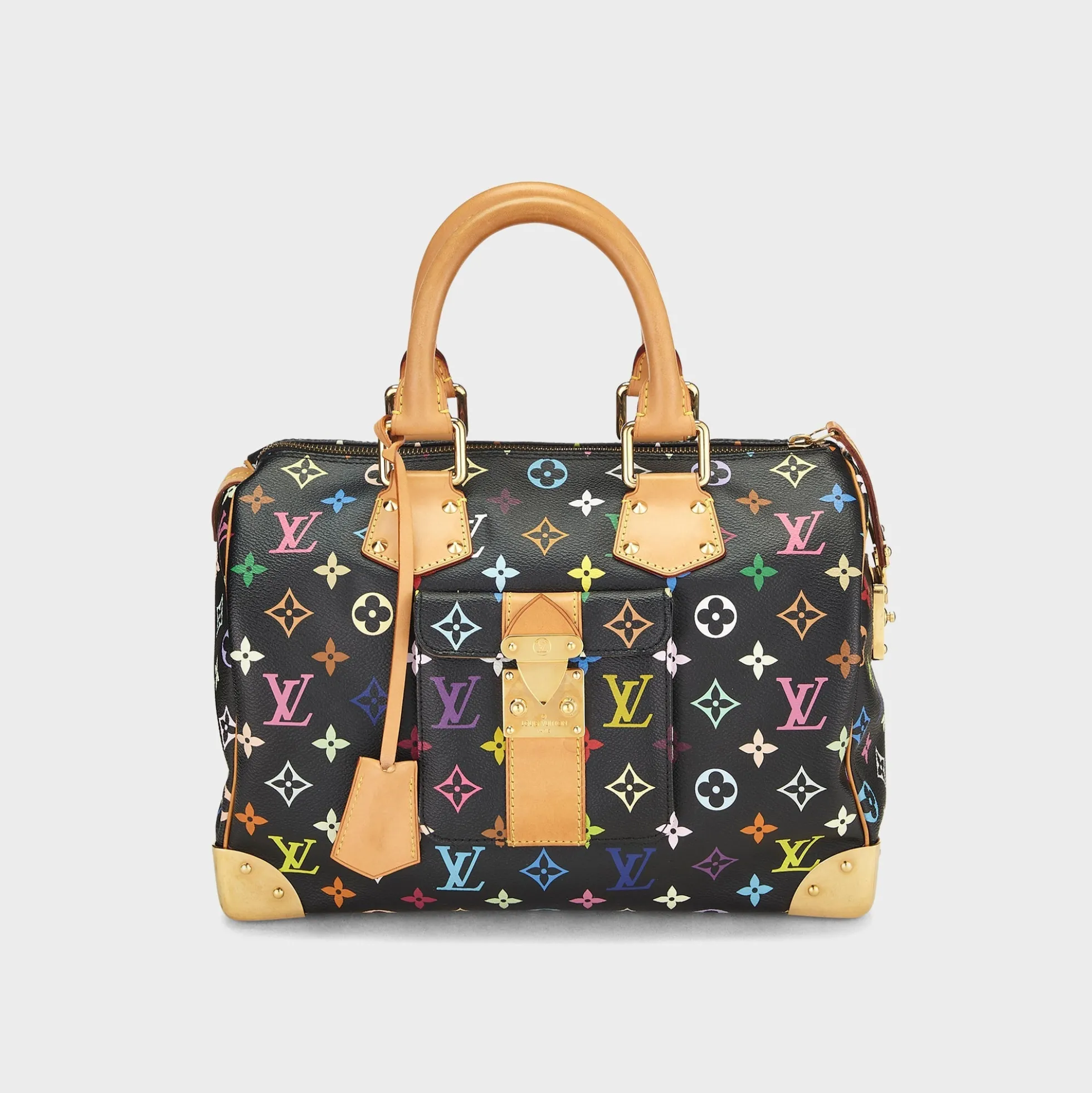 WGACA Louis Vuitton Monogram Multicolor Speedy 30