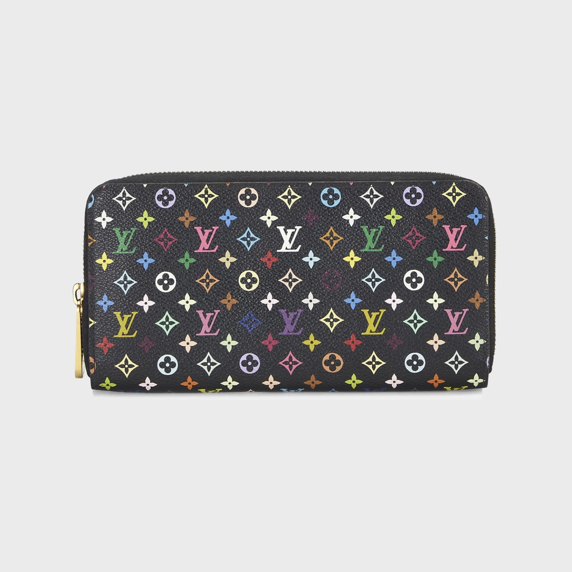 WGACA Louis Vuitton Multicolor Zippy Wallet