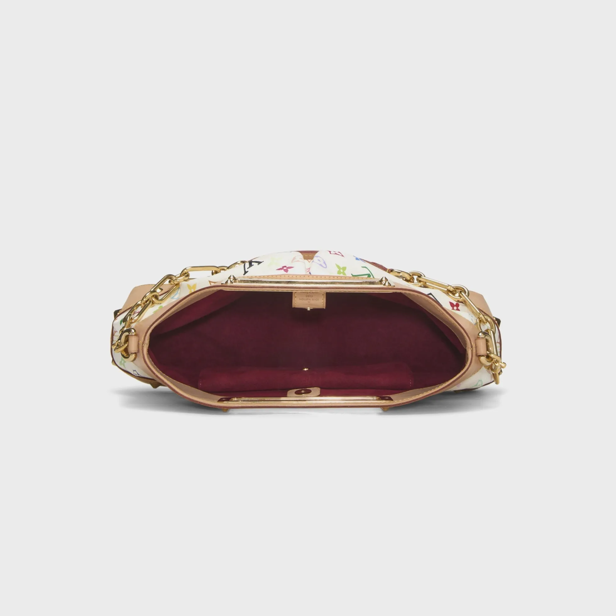 WGACA Takashi Murakami x Louis Vuitton White Monogram Multicolore Judy MM