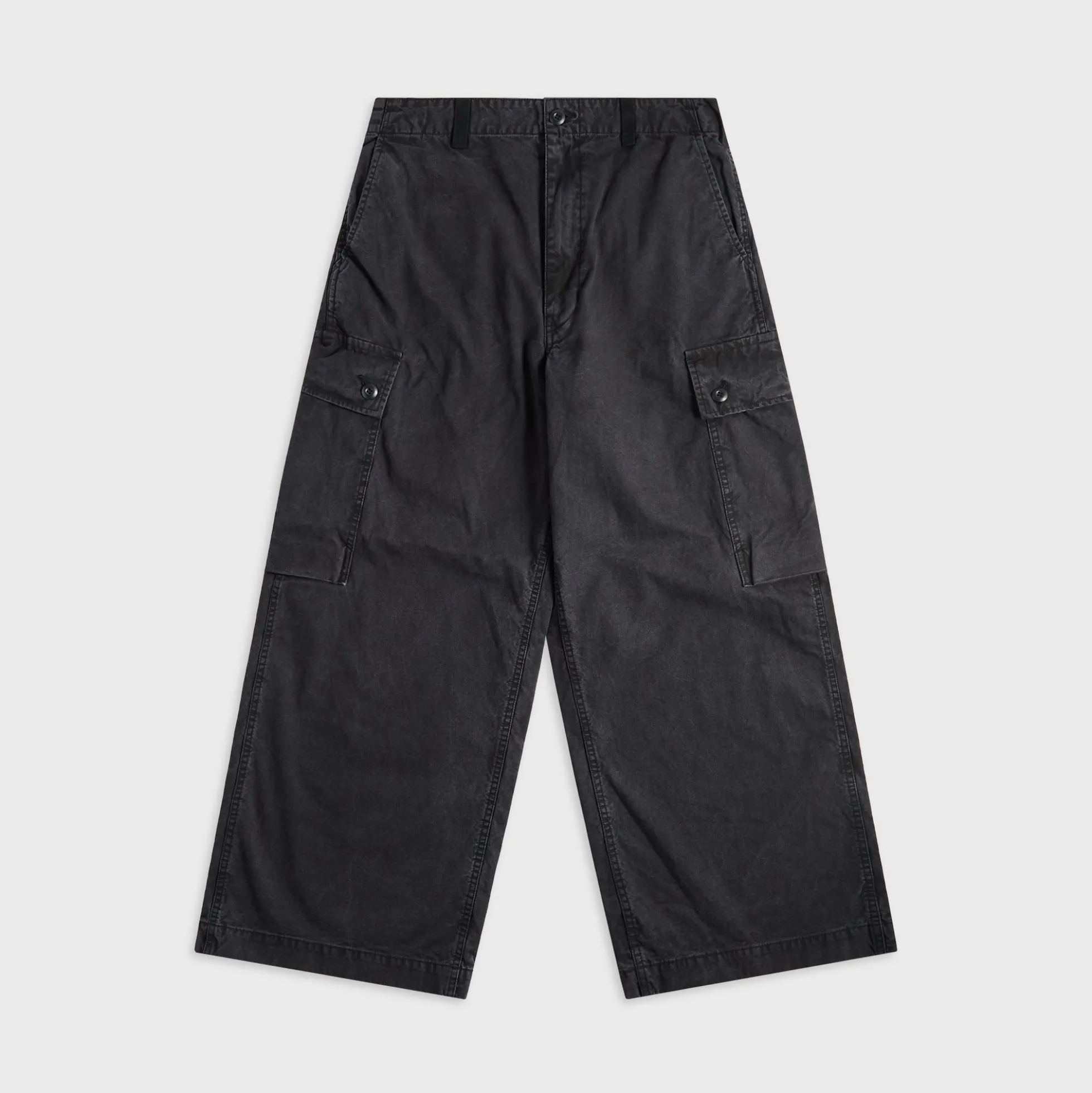 Wide Leg Utility Trousers