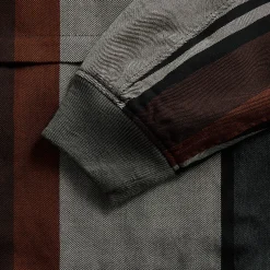 Wind Pull Wide Stripe Worsted Wool Sweater