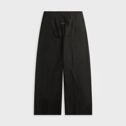 Wool Ripstop Wide Leg Drawstring Pant