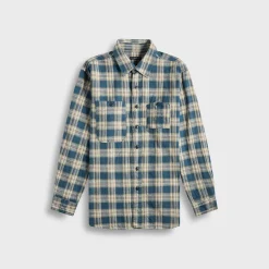 Work Plaid Jacquard Shirt