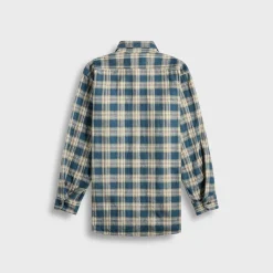 Work Plaid Jacquard Shirt