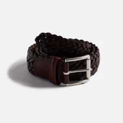 Woven Leather Belt