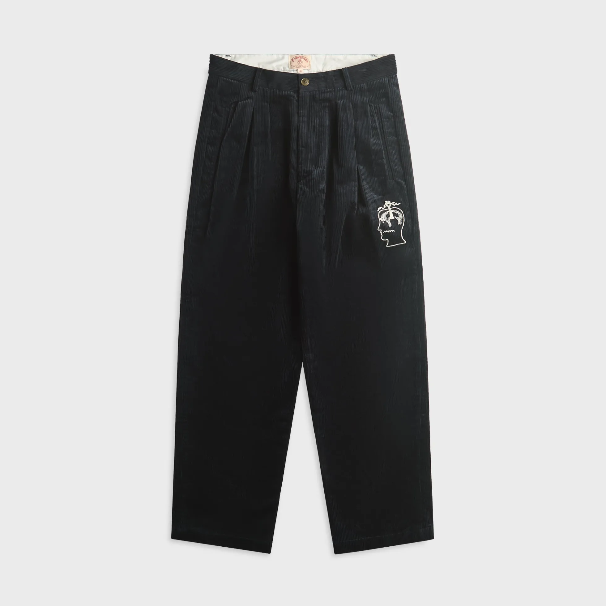 x Brooks Brothers California Pleated Corduroy Trouser